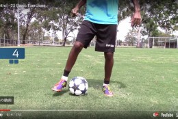 一人でできる、サッカー上達練習方法