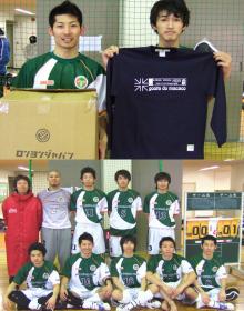 先日レポートした交流戦の優勝チームJOYの大谷選手のコメントです。