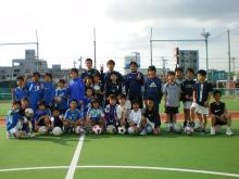 横浜ベイフットサルクラブの少年スクール