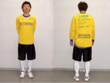 …ということで三宅選手に着てもらいました!