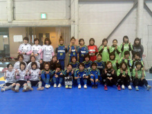 女子チームの交流会