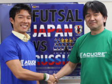 吉田輝選手帰国中