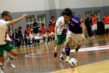 フットサル日本代表の原田浩平選手とボールを蹴ろう!