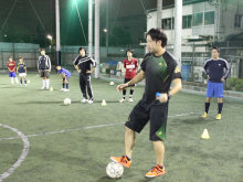 原田浩平選手のフットサルクリニック