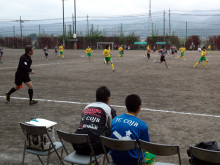 クラブユースU-15神奈川予選で!